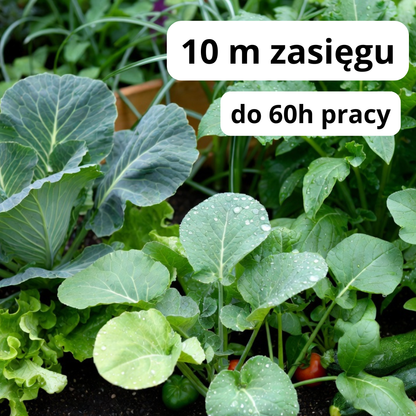 POMPA AKUMULATOROWA do podlewania + WĄŻ 10M